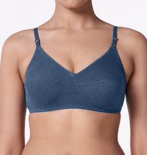 blossom-winners bra-navy-blue-melange-1-1-Knitted-everyday bra