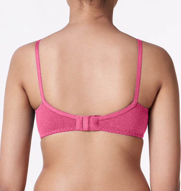 blossom-winners bra-peach-melange-3-Knitted-everyday bra