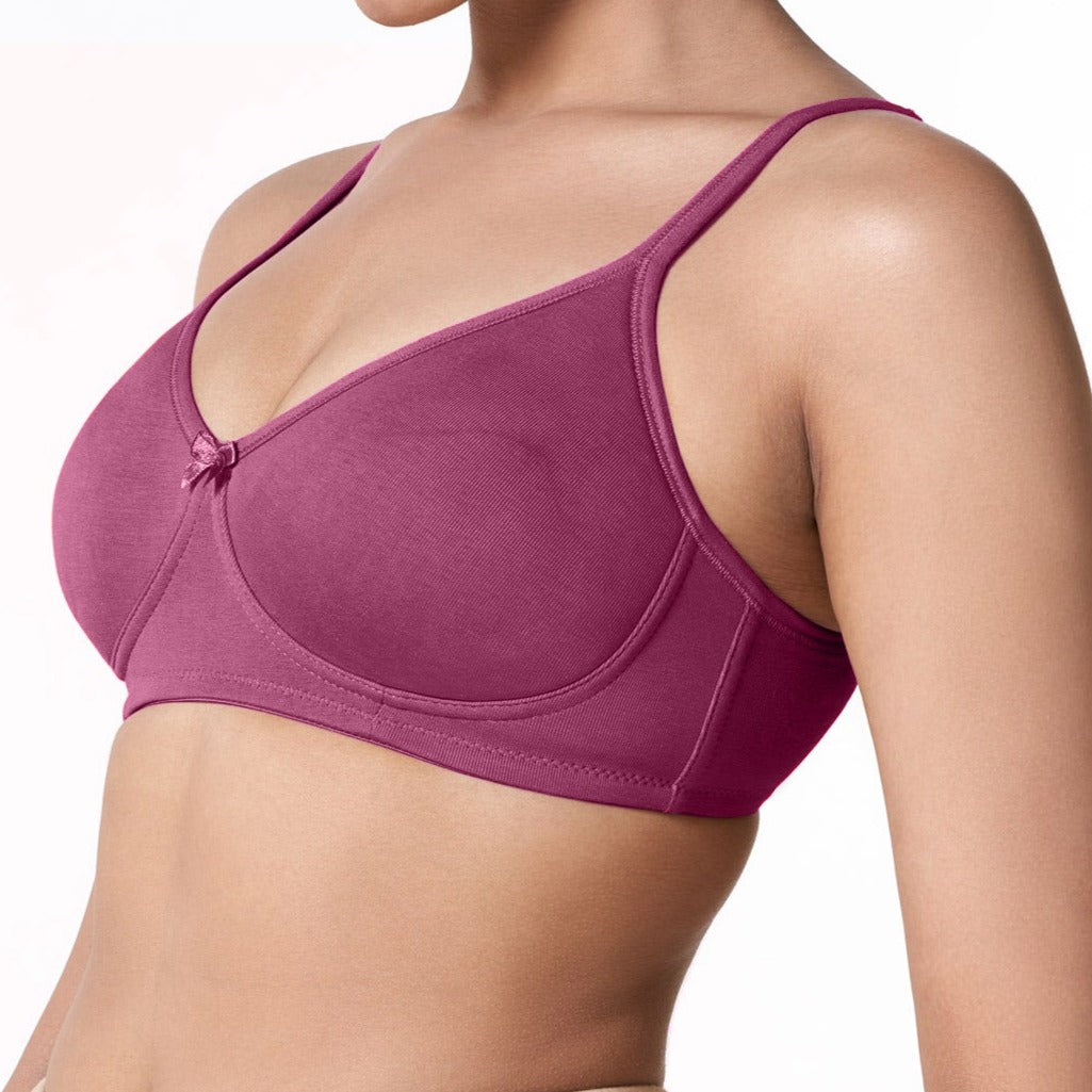 blossom-ultimate bra-pickle beet2-Knitted-everyday bra